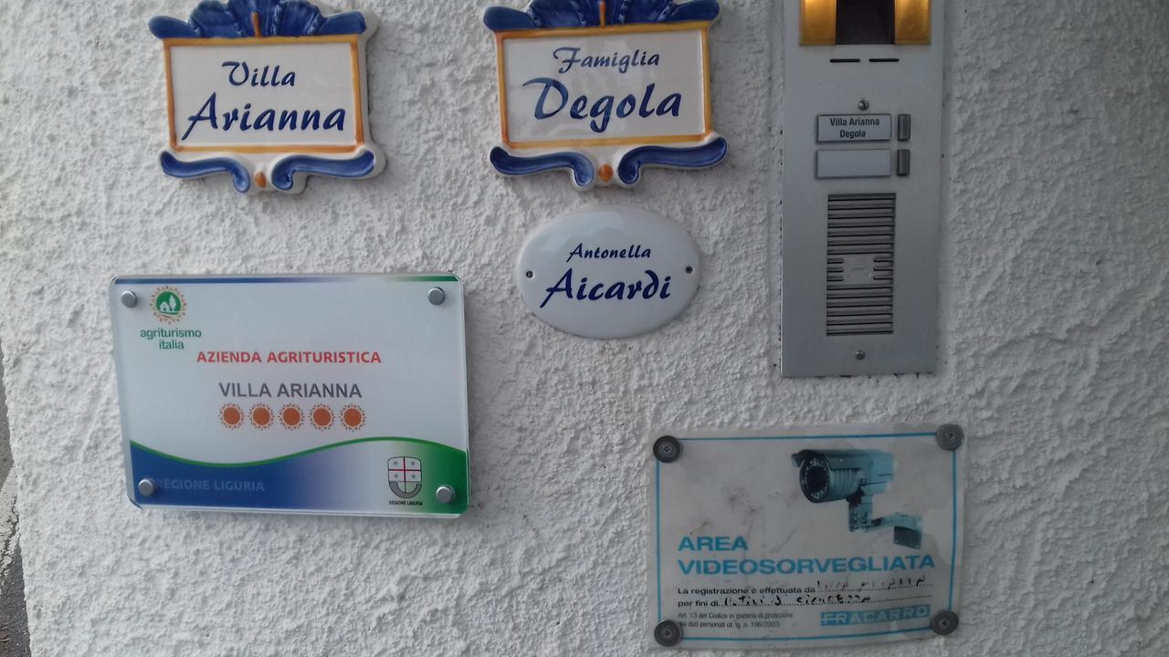 Azienda Agrituristica Villa Arianna Imperia Exteriör bild